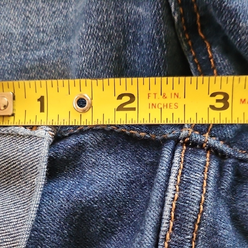 Wax Jean Women's Distressed Blue Denim Shorts - Picture 8 of 9